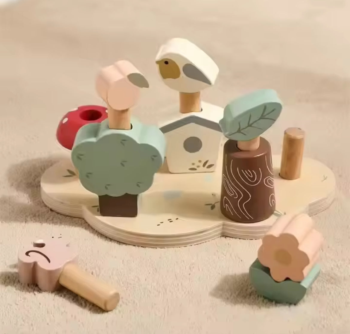 Sensoriskt skogpussel